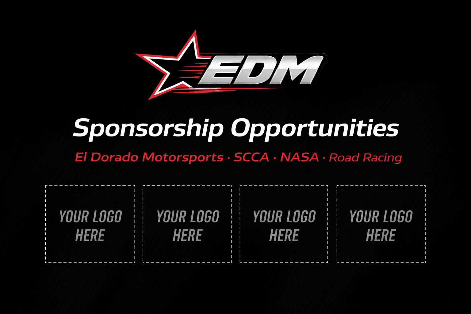 Partner with El Dorado Motorsports