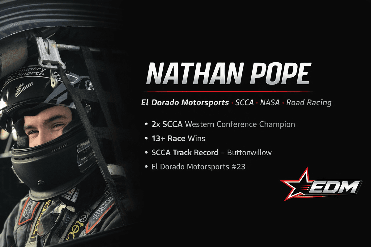 Nathan Pope driver profile stats