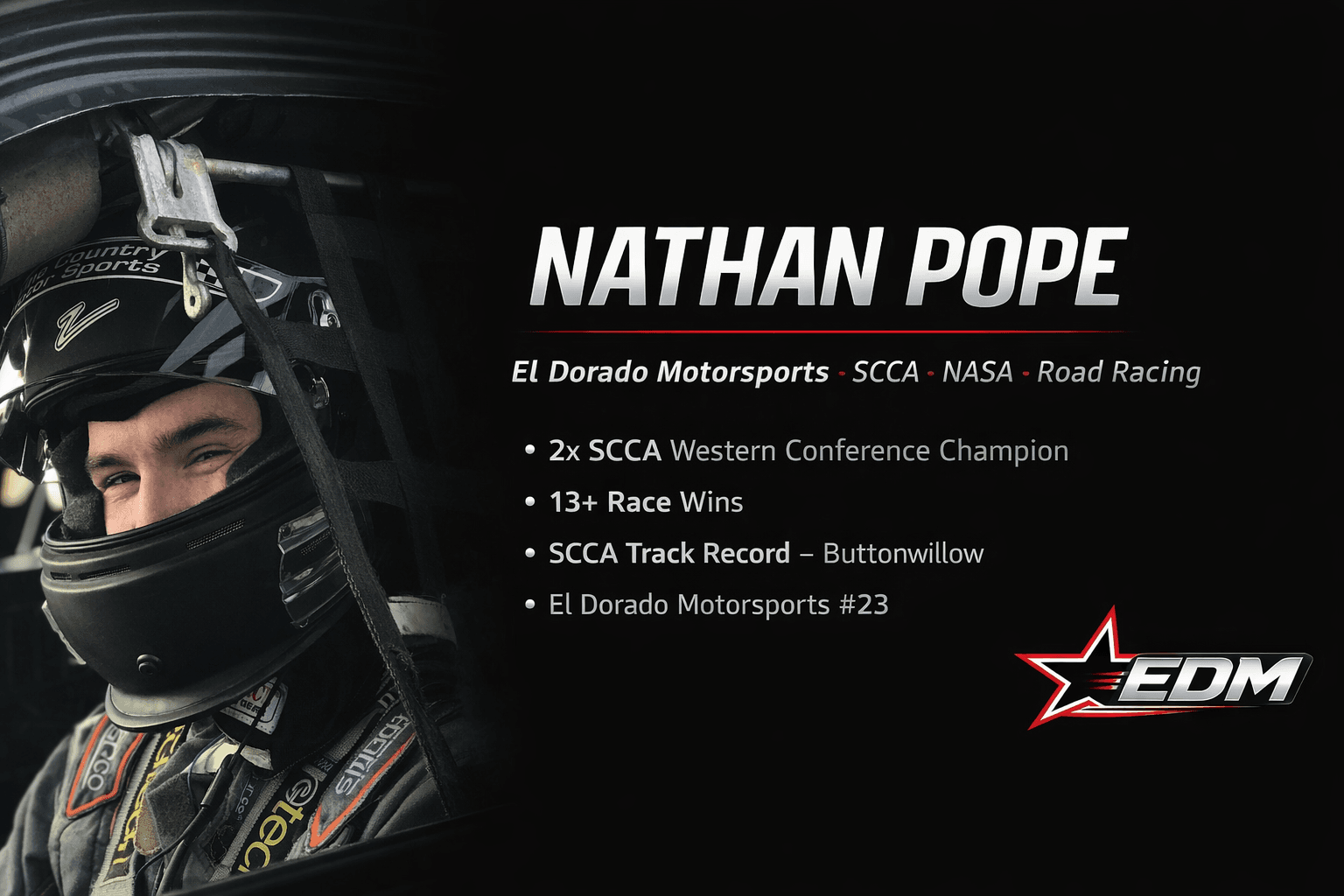 Driver profile card