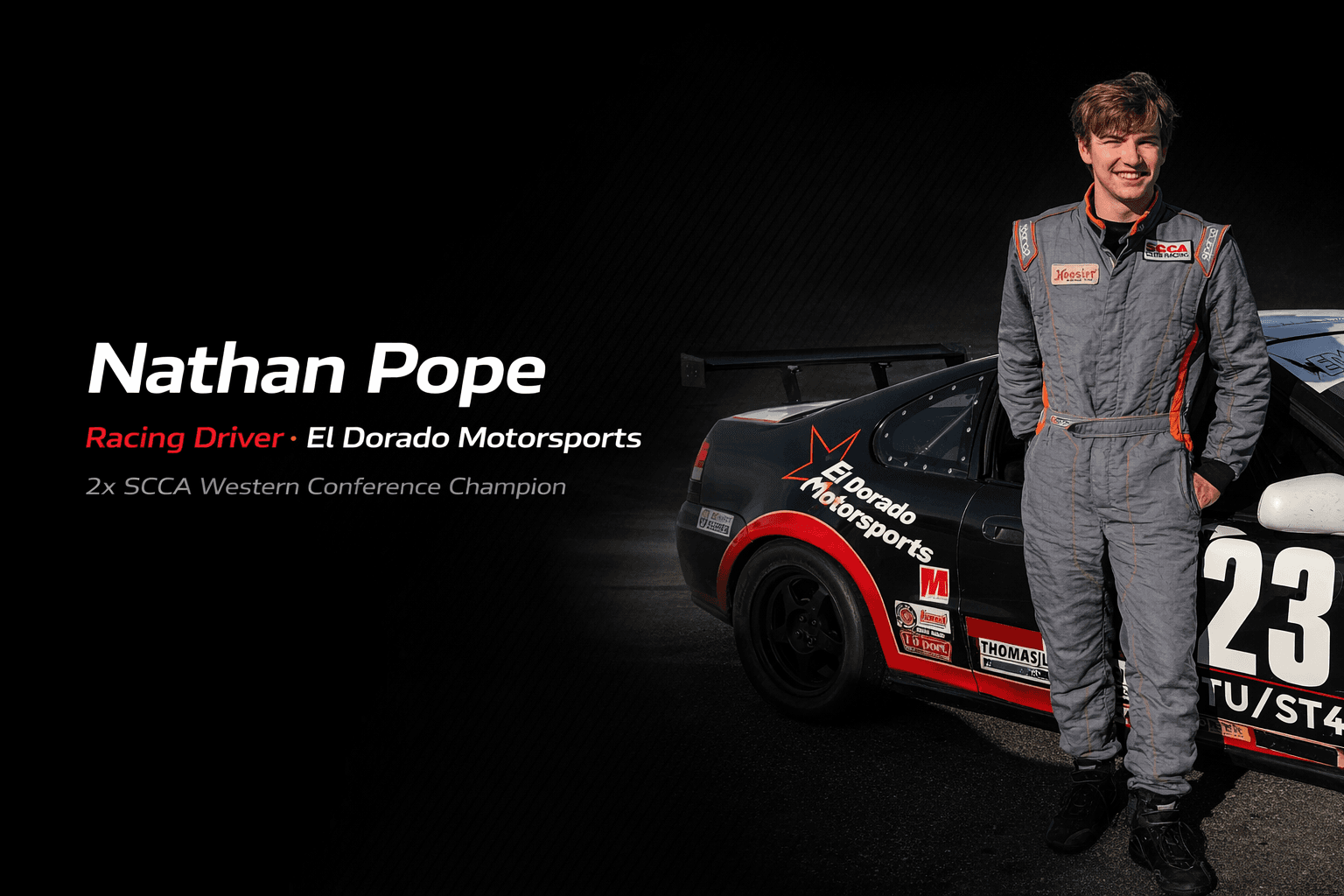 Nathan next to #23
